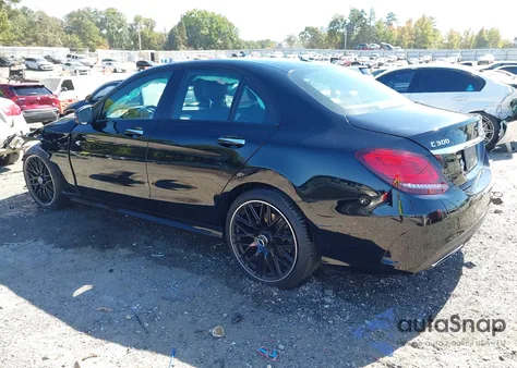 2019 Mercedes-Benz C 300 из США, поврежденный, VIN 55SWF8DB6KU311812